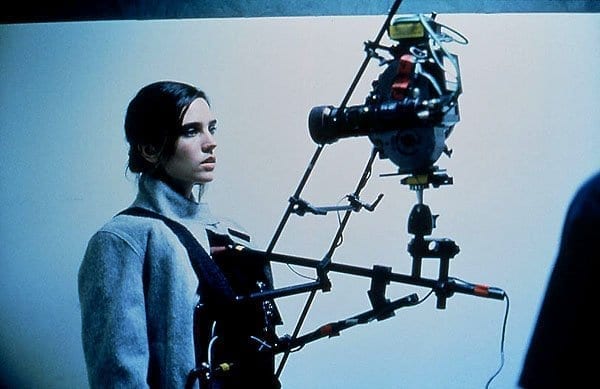 Requiem for a Dream custom rig snorricam worn by jennifer connelly point of view shot