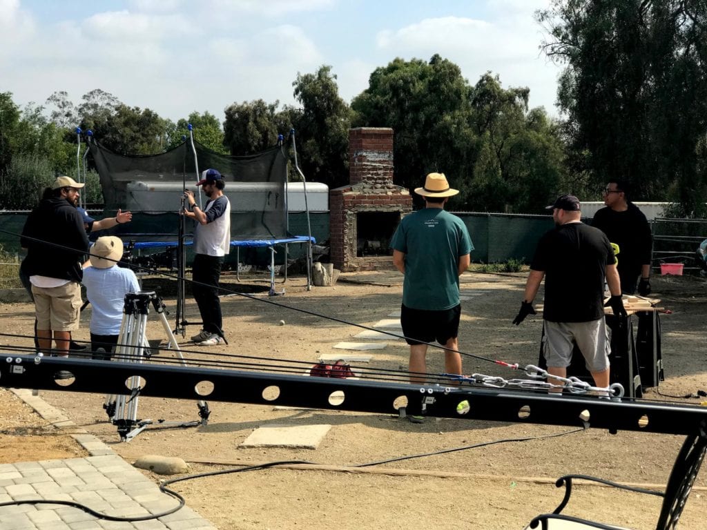 matthew greenberg directing treehouse short film behind the scenes