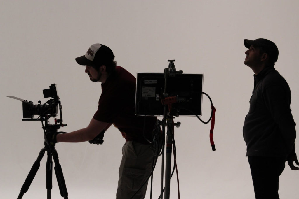 filmmaker and camera on set the film fund