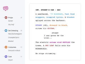 import final draft tagger script into schedule import final draft tagger script into schedule