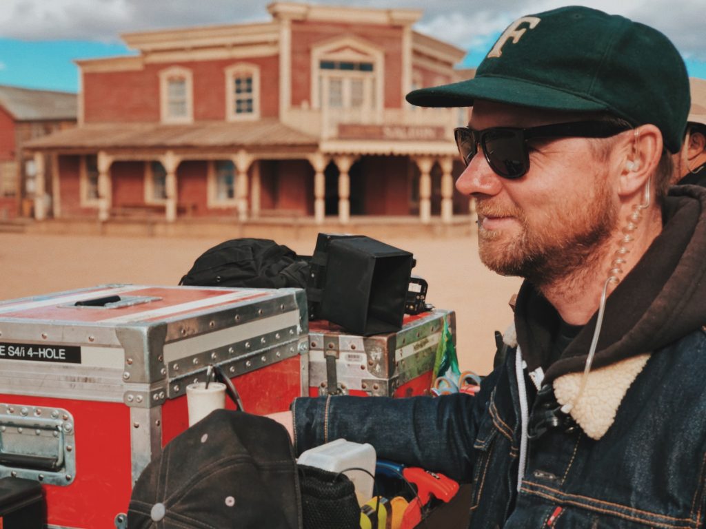 man overseeing production the film fund