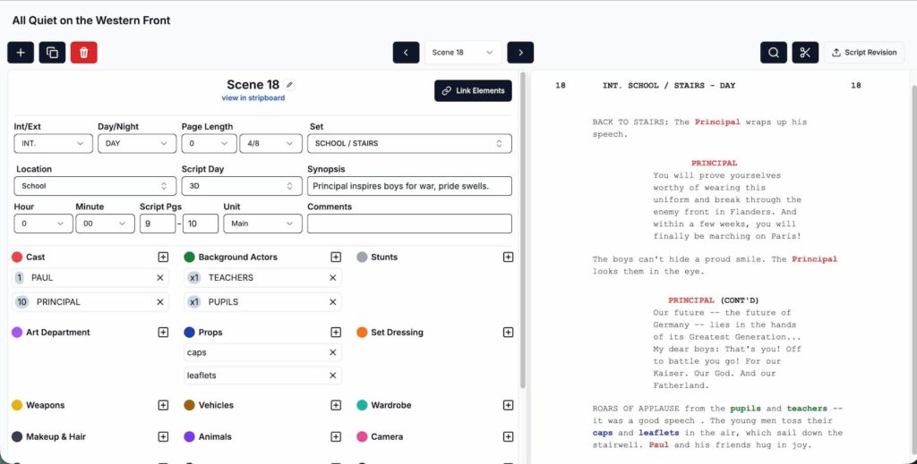 shamel studio scene breakdown